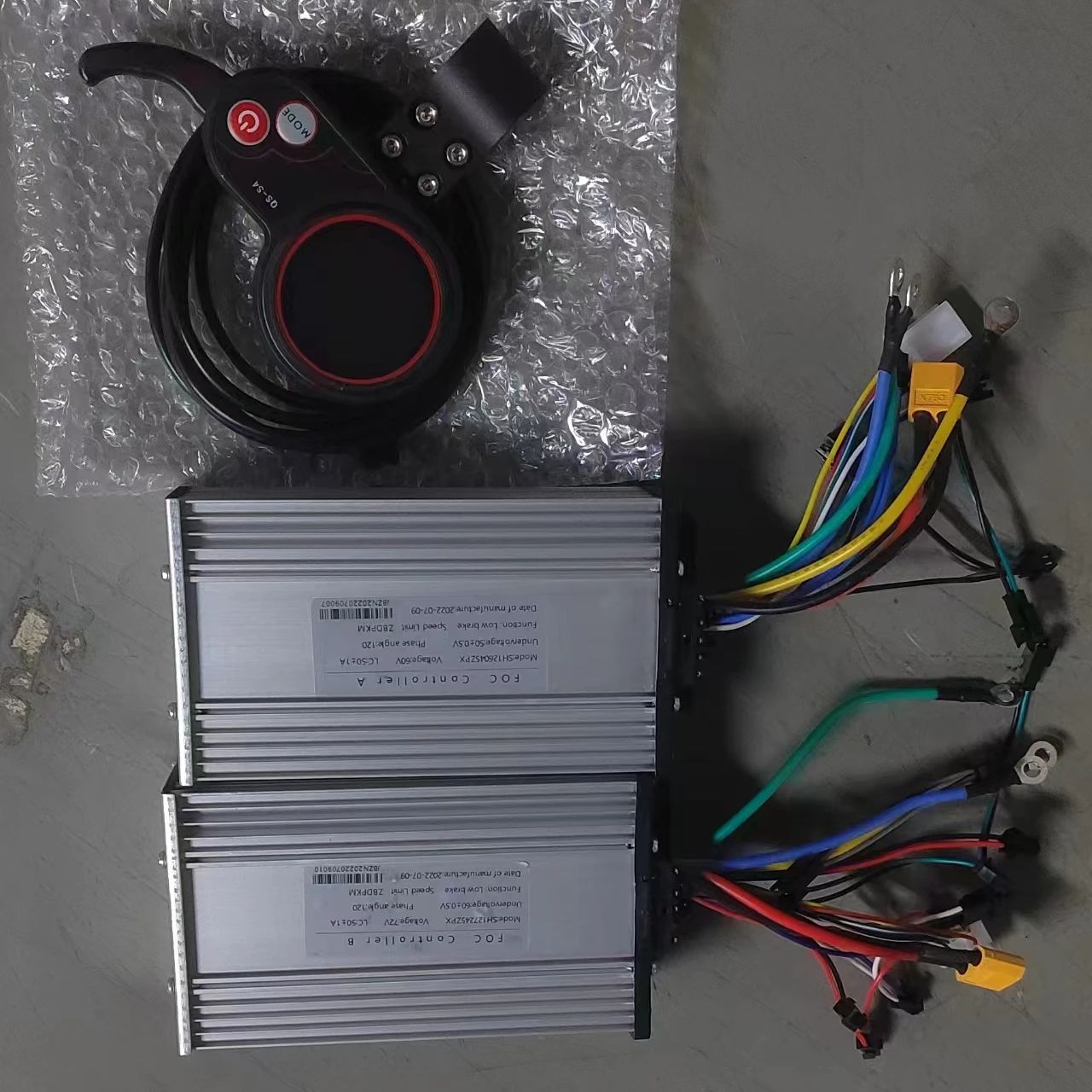 JBZN 60V 72V 50A Sine Wave Ele - đánh giá và giá 72V 45A Dual Controller