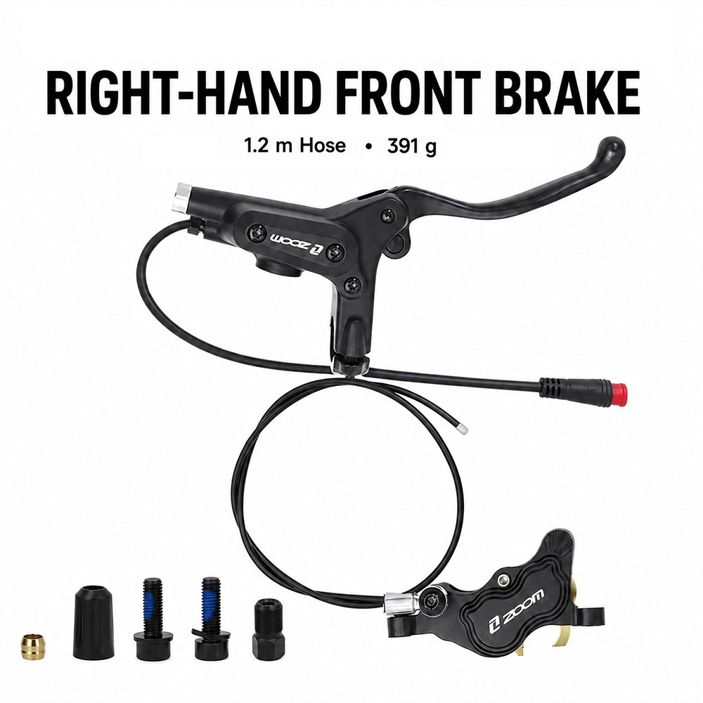 ZOOM HB-890E 4-Piston Hydrauli - đánh giá và giá Zoom Hydraulic Brake 4 Piston E-Scooter