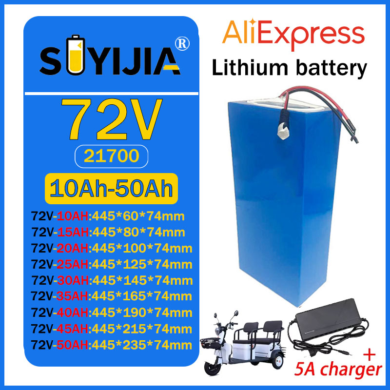 72V 50Ah 45Ah 20Ah 25Ah 30Ah 3 - đánh giá và giá 72V 30Ah Lifepo4 Battery Pack
