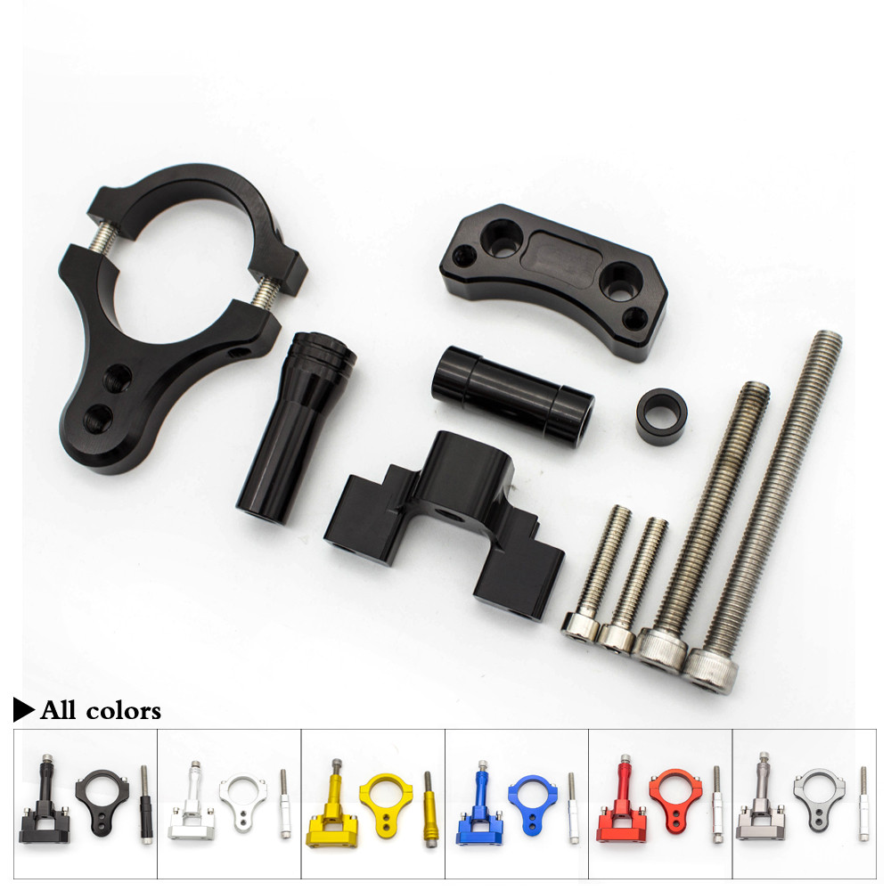 CNC Aluminum Motorcycle Steeri - đánh giá và giá Steering Damper Stabilizer Kit Cnc